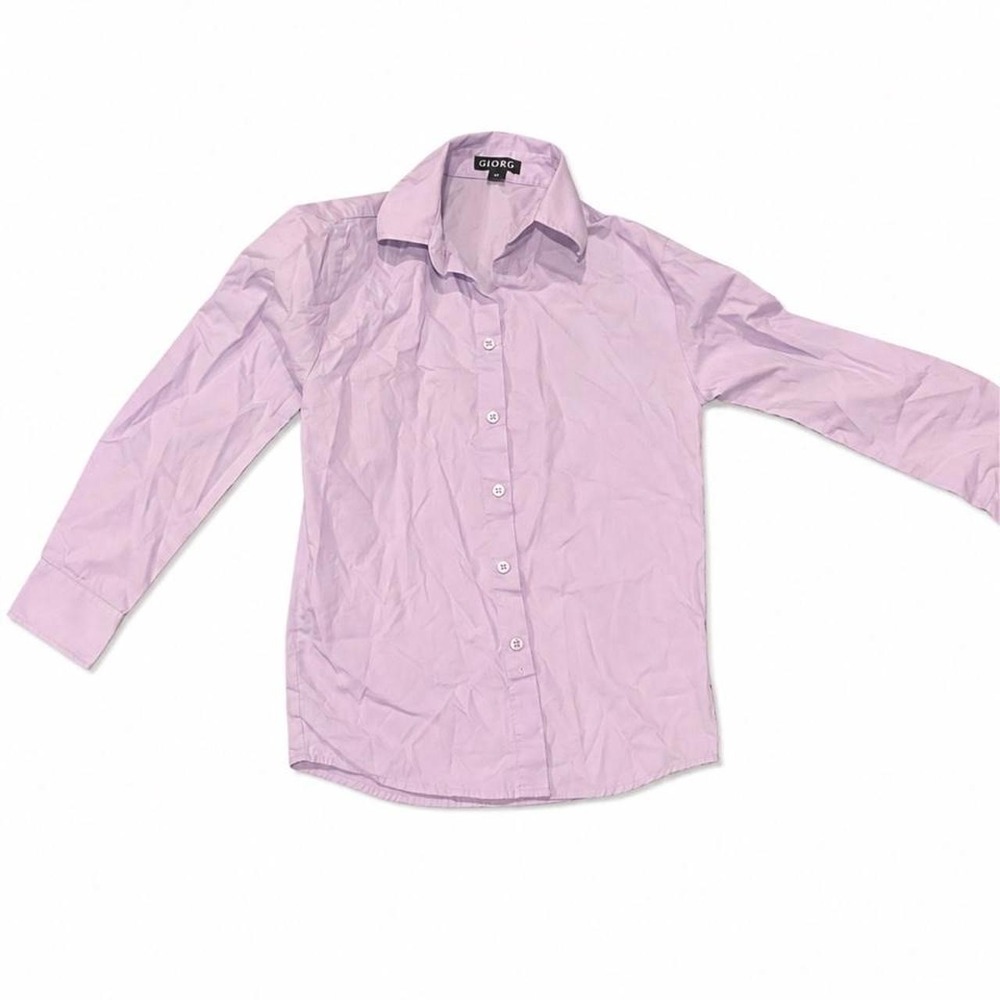 Boys Light Purple Button Up.